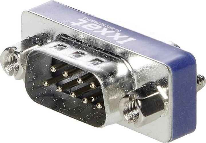 Actual product image Ixxat Sub-D9 connector with CAN terminating resistor 1.04.0075.03000