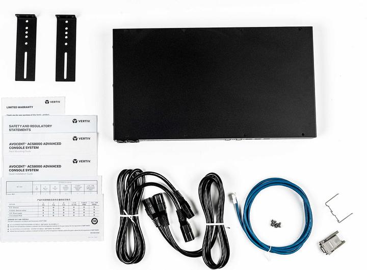 Actual product image Vertiv Avocent ACS 8000 Serial Console ACS8008MDAC