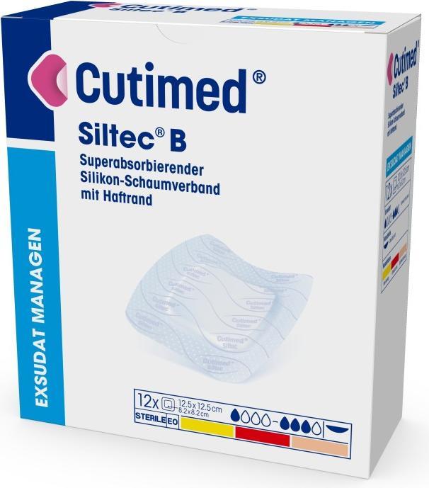 Produktbild BSN Siltec B Silikon-Schaumverband 10x10cm superabsorbierend (10 x)