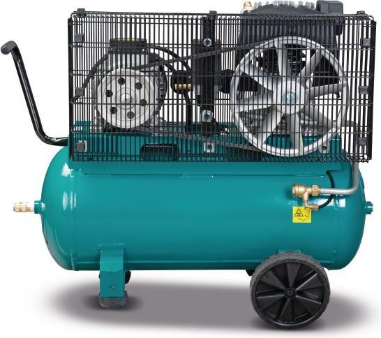 Produktbild Stürmer - AIRSTAR 403/50 E 400 V - Mobiler Kolbenkompressor mit Riemenantrieb (10 Bar, 50 l)