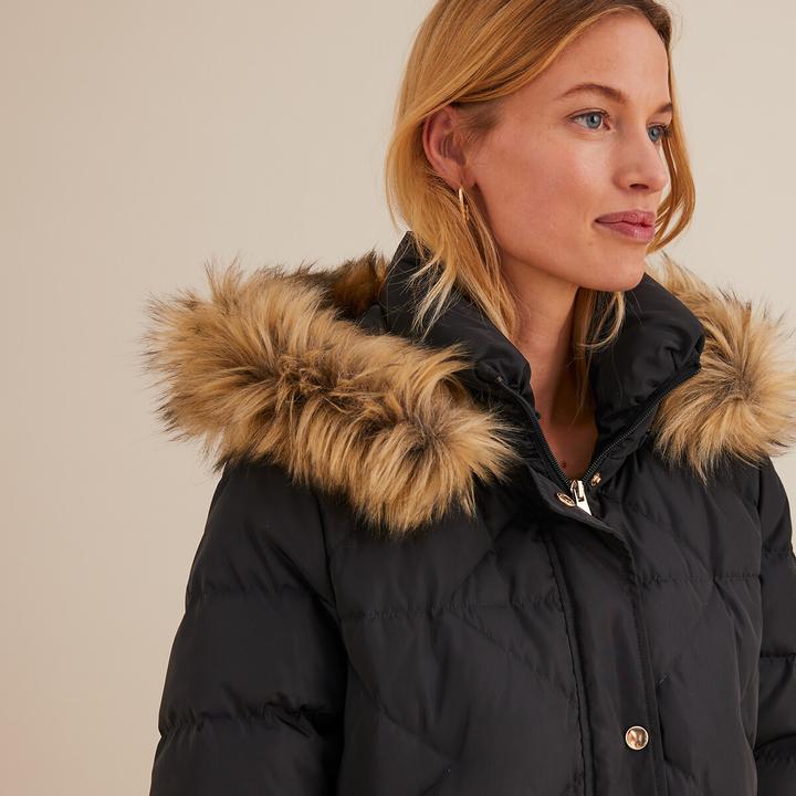 Produktbild Anne Weyburn Gesteppter Wintermantel mit Kapuze (40)