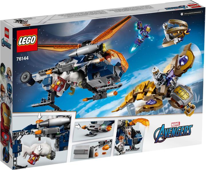 Produktbild LEGO Avengers Hulk Helikopter Rettung (76144, LEGO Marvel)