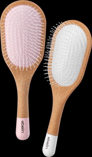 Actual product image dm ebelin Cork detangling brush