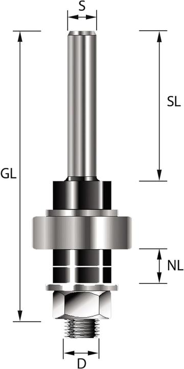 Actual product image ENT European Norm Tools Pick up mandrel 14005