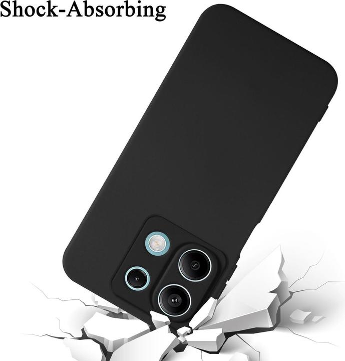 Produktbild Cadorabo Hülle für Redmi Note 13 5G Global TPU im Liquid Schutz Silikon Design (Xiaomi Redmi Note 13 5G)