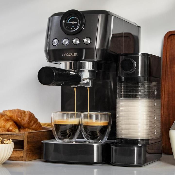 Produktbild Cecotec Cafetera PowerEspresso 20 Steel Pro Latte