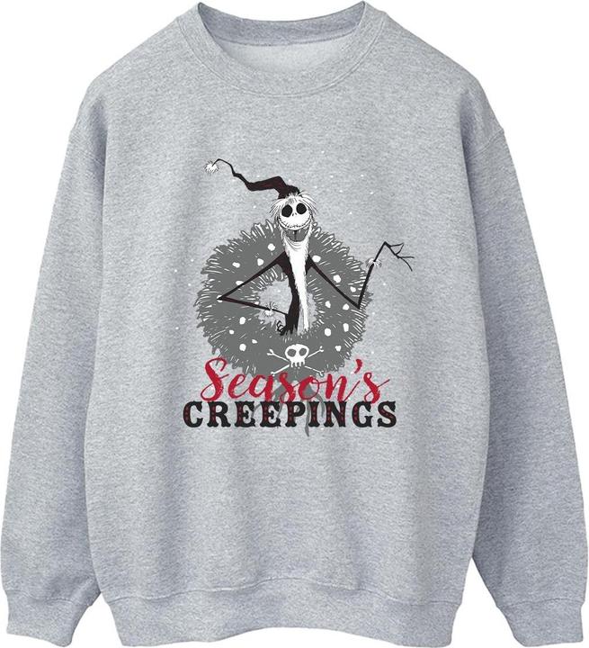 Image du produit Disney - Sweat THE NIGHTMARE BEFORE CHRISTMAS SEASONS CREEPINGS WREATH - Femme (XL)