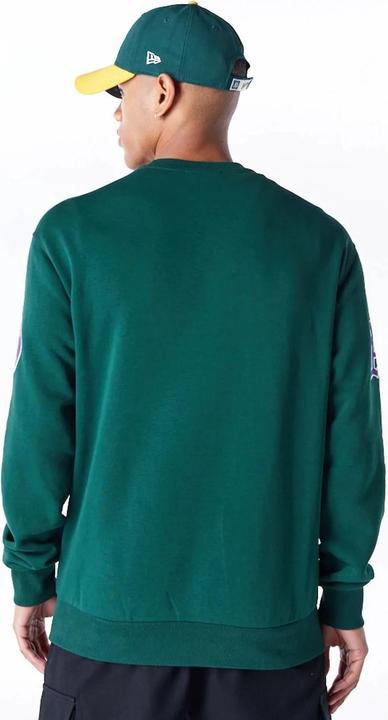 Actual product image New Era sweatshirt oakand athetics mb tartan infi (L)