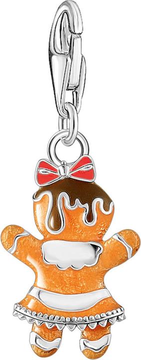 Produktbild Thomas Sabo Lebkuchen Mädchen Charm Silber (925er Silber, Emaille)