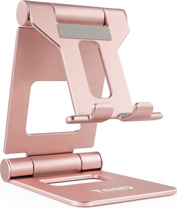 Image du produit Tooq Technology Soporte Sobremesa Para Telefono/Tablet Plegable Slim Rosa