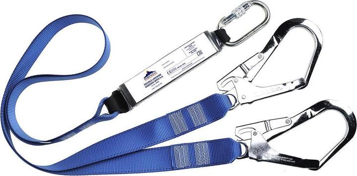 Portwest FP51 Web Shock Absorber Double Lanyard