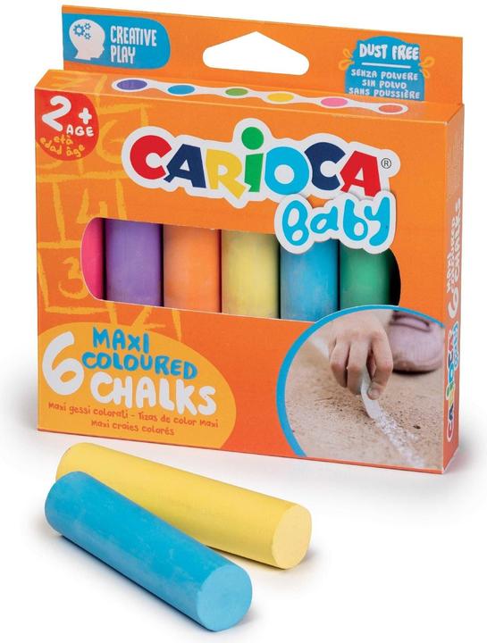 Produktbild Carioca Strassenmalreide Baby 6er Set (Mehrfarbig, 6 x)