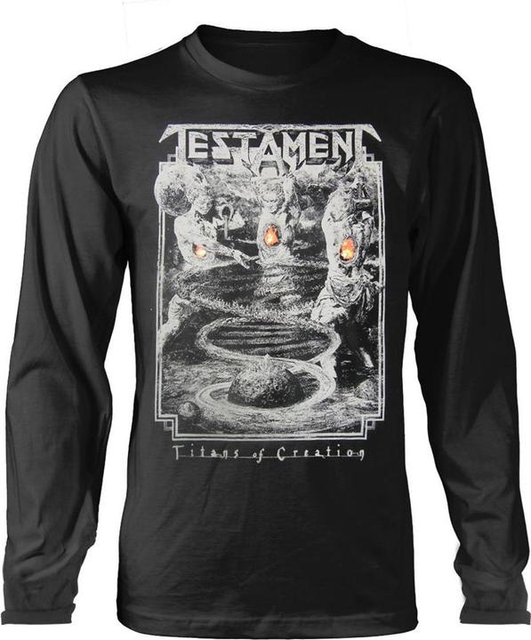 Image du produit Testament Adulte Titans Of Creation Europe 2020 Tour TShirt (S)