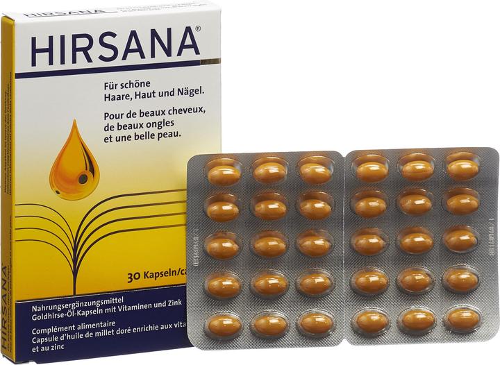 Produktbild Hirsana Goldhirse Öl (30 Stück, Kapseln, 60 g)