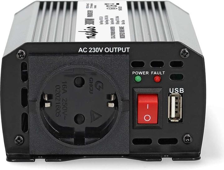 Image du produit Nedis Onduleur de puissance à ondes sinusoïdales modifiées - Tension d'entrée : 12 V DC - Connexion de