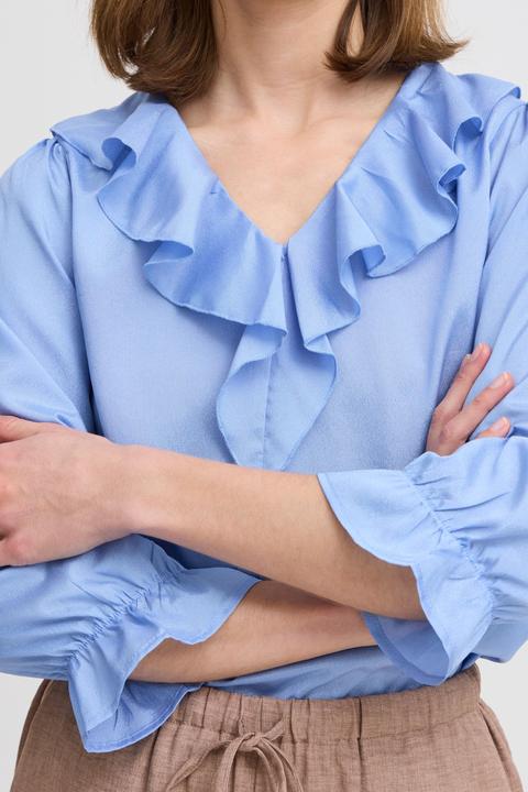 Image du produit B.young BYHANIKO SS FRILL BLOUSE 20816419 (40)