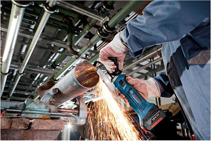 Actual product image Bosch Professional Gws 18-125 V-Li (125 mm)