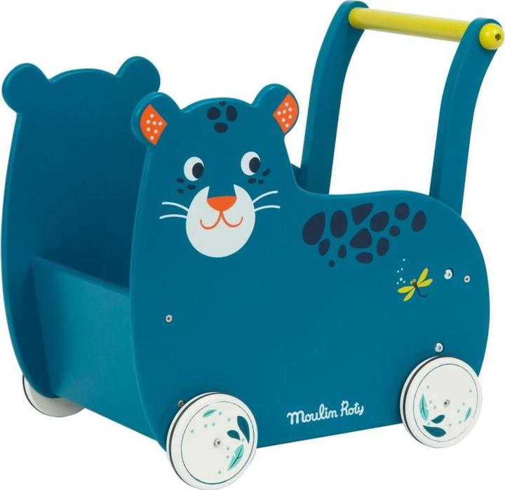 Produktbild Moulin Roty Lauflernwagen "Dans la Jungle"