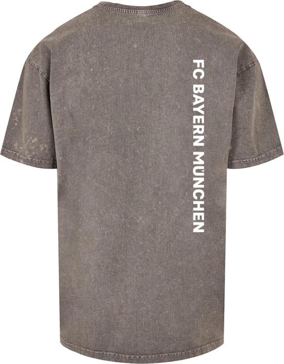 Produktbild FC Bayern München Mia San Mia Bold Acid Washed Heavy Oversize Tee - 115295 (XL)