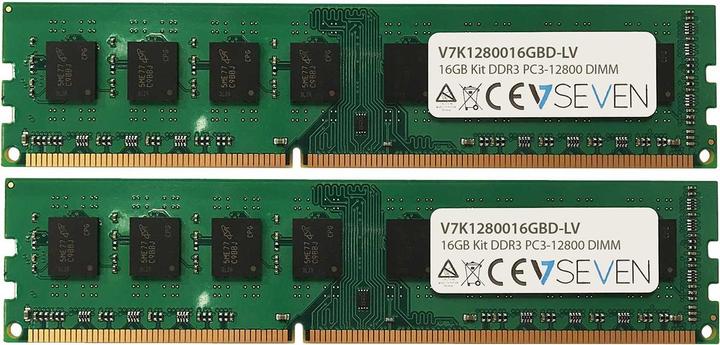 V7 V7K1280016GBD-LV (2 x 8GB, 1600 MHz, DDR3-RAM, DIMM)