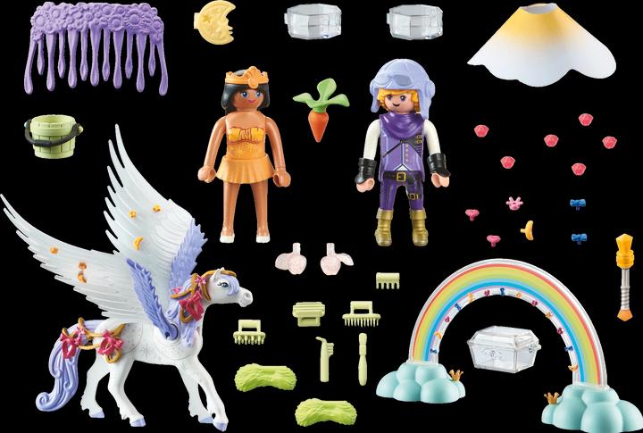 Image du produit Playmobil Pégase céleste avec arc-en-ciel (71361, Playmobil Princess)