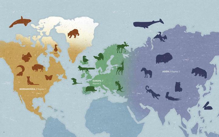 Actual product image Die Welt der wilden Tiere (German, Dieter Brown, 2015)