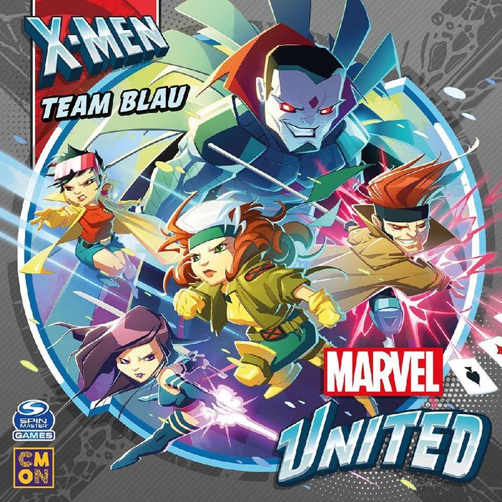 Produktbild Cmon CMND1306 - Marvel United: X-Men Team Blau, Brettspiel, ab 10 Jahren (DE-Erweiterung) (Deutsch)