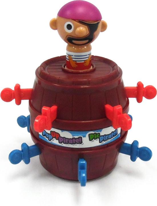 Actual product image Tomy Pop Up Pirate (German, French, English, Swiss German)