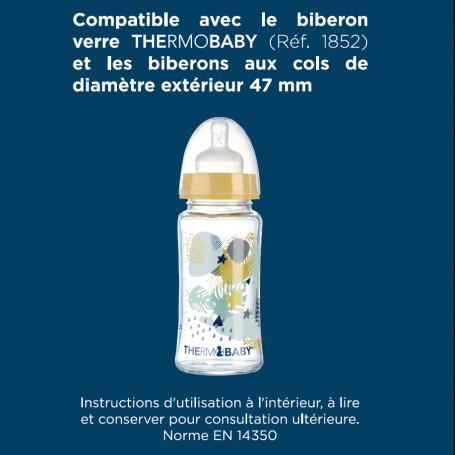 Immagine prodotto Thermobaby Set di 2 tettarelle medie in silicone