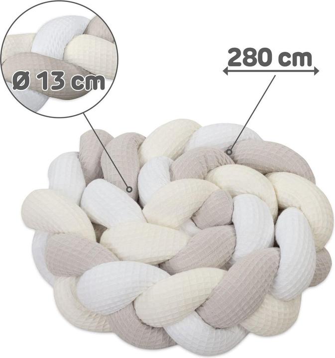 Immagine prodotto Tobi Nestchenschlange geflochten weiss/beige/greige 280