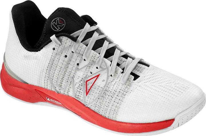 Image du produit Kempa Chaussures de handball Attack One 2.0 blanc/rouge (43)