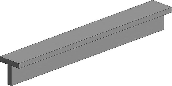 Produktbild Aztek 35cm T-Profil, opak P-Styren (3.10mm) (3 stk)