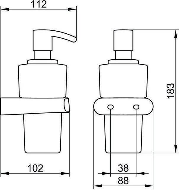 Immagine prodotto Keuco Pompa ELEGANCE per sapone in schiuma sfuso ES