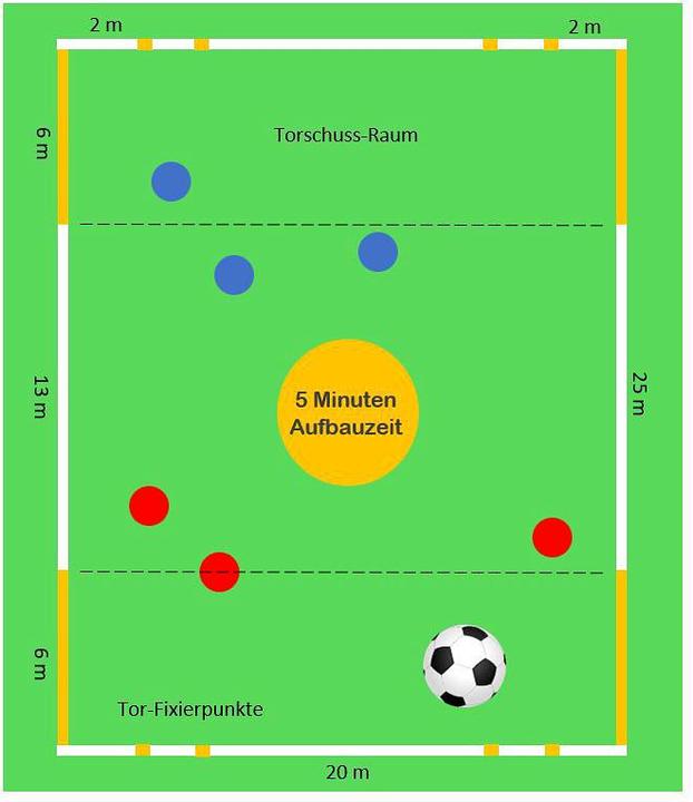 Produktbild Jamso Design Spielfeldmarkierung 3 gegen 3 Soccer Pitch