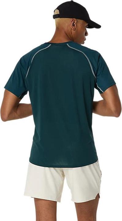 Image du produit ASICS Performance Asics Match Actibreeze Ss Top Saxon Green Man (XL)