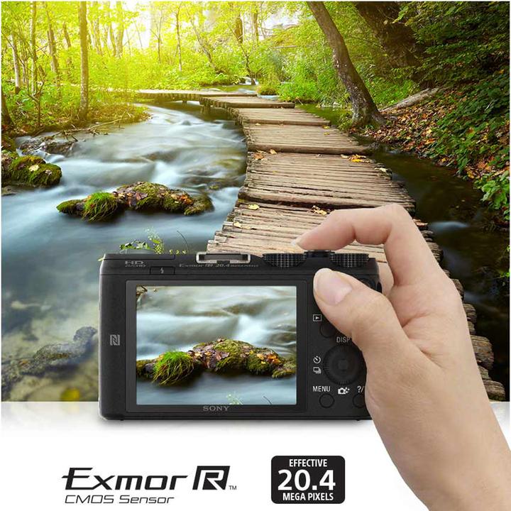 Actual product image Sony Dsc Hx60 (4.3 - 129 mm, 20.40 Mpx, 1/2,3'')