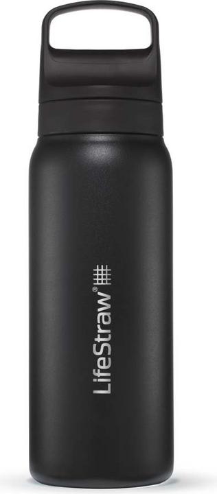 Actual product image LifeStraw Go Steel 1-litre (nordic noir) (1 l)