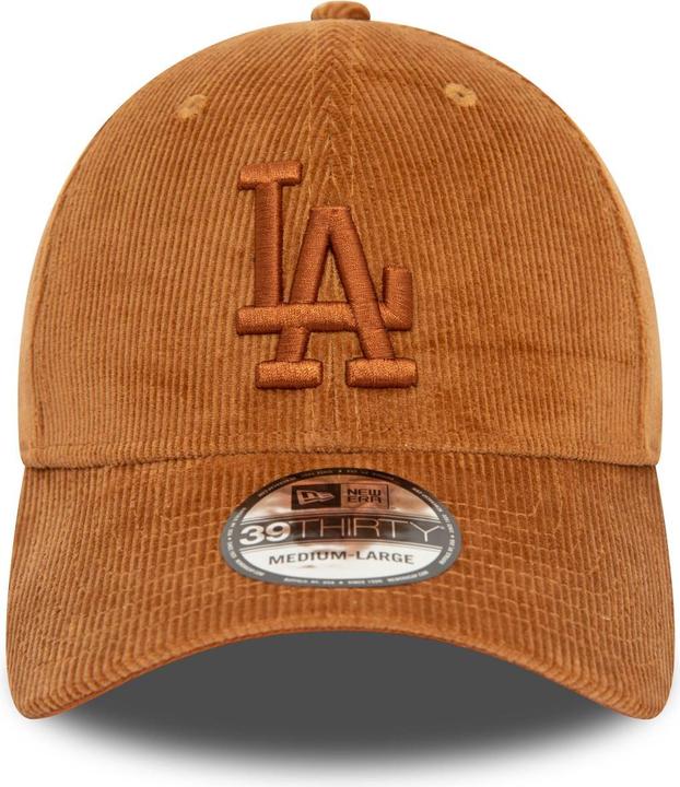 Image du produit New Era 39Thirty Stretch Cap CORD Los Angeles Dodgers earth (S/M)