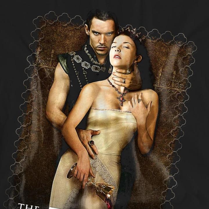 Actual product image The Tudors Unisex Adult Spilt Wine T-Shirt (L)