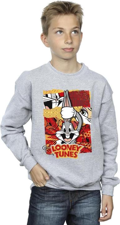Immagine prodotto Looney Tunes Bugs Rabbit Comic New Year Felpa Ragazzi (140, 146)