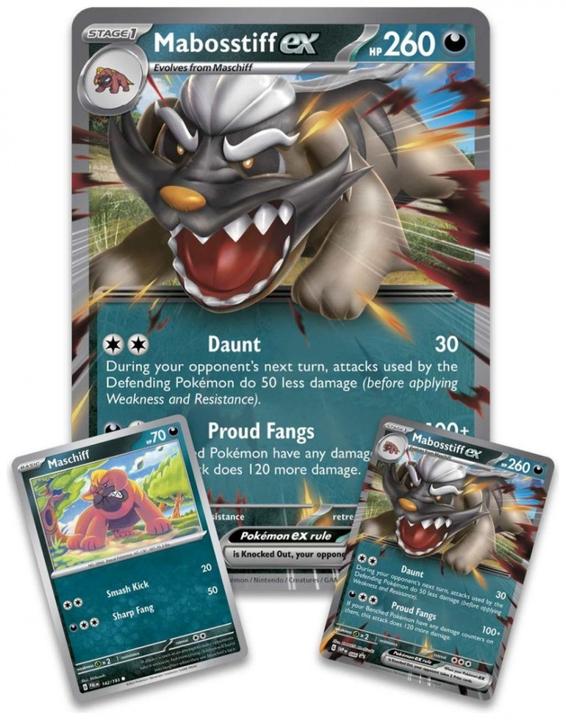 Produktbild Pokémon P-EN Mabosstiff ex Box (Englisch, Box Set & Collection)