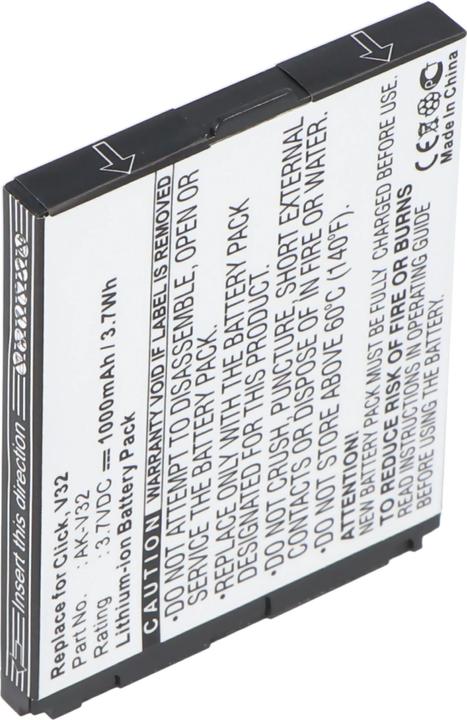 Produktbild AccuCell Akku AK-V32 für EMPORIA V32C, V32-001, V32, CLICK V32C
