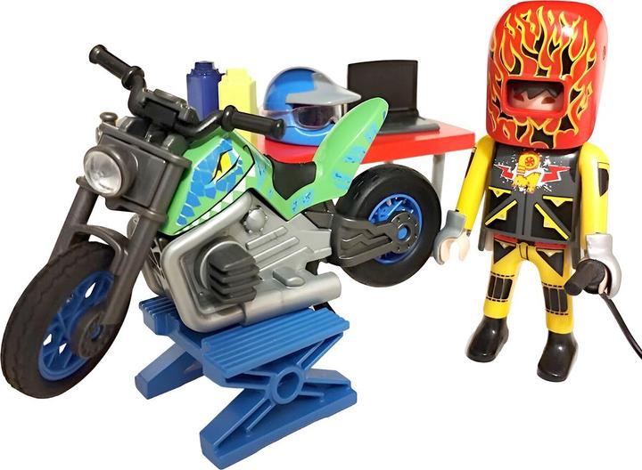 Produktbild Playmobil Stuntshow Werkstattzelt (70552, Playmobil Stuntshow)