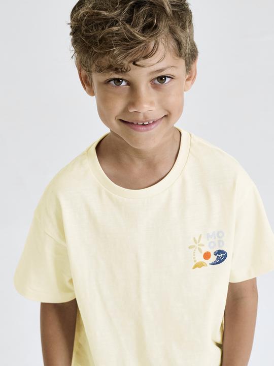 Actual product image Vertbaudet Jungen T-Shirt mit XL-Print hinten und Recycling-Baumwolle (110)