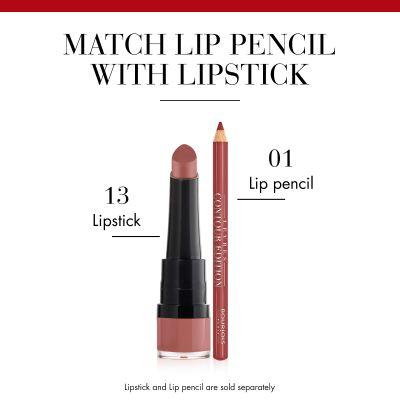 Actual product image Bourjois Rouge Velvet The Lipstick (13 Nohalicious)