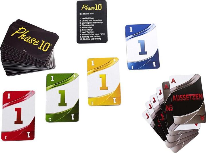 Immagine prodotto Mattel Games Gioco di carte Fase 10 (Tedesco)