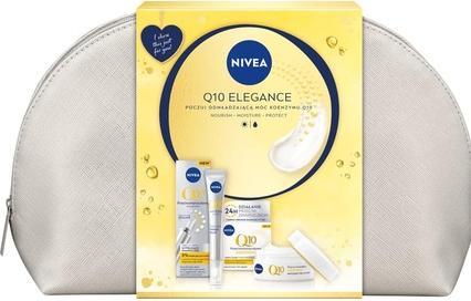 Actual product image NIVEA SET Q1 Elegance przeciwzmarszczkowy nawilżający krem na dzień SPF15 50ml + serum precyzyjny (Facial care set)