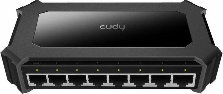 Cudy GS108D netwerkswitch Gigabit Ethernet (10/100/1000) Zwart (8 Havens)