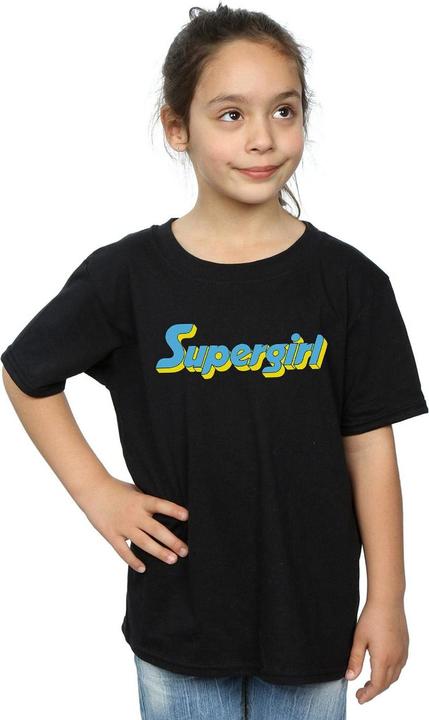 Image du produit - T-shirt SUPERGIRL TEXT LOGO - Fille (128)