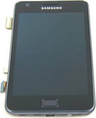 Actual product image Samsung Mea Front Octa LCD Black (Display, GT-I9100)